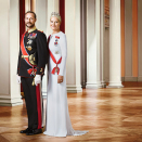 Deres Kongelige Høyheter Kronprinsen og Kronprinsessen.  Foto: Jørgen Gomnæs, Det kongelige hoff